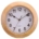 Wall clock Pearl PW994, šv.rėmas, 25.6x4.6x25.6cm