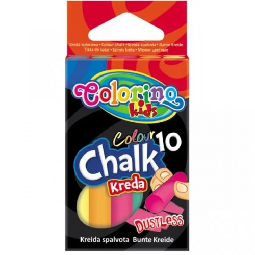 Colorino Kids tolmuvaba värviline kriit,10 tk