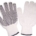 Gloves, work, knitted, su PVC dots, L (pair)