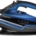 Ecost Customer Return, Rowenta Freemove Steam iron Microsteam 400 Laser soleplate 2400 W Blue, Black