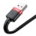 Cable Baseus  USB2.0 A plug - IP Lightning plug 1.0m Cafule red+black