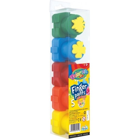Colorino Kids näpuvärvid, 5 värvi
