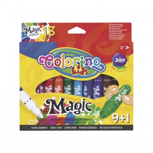 Colorino Kids Magic värvimuutvad markerid 9 + 1 col.