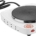 Ecost Customer Return, Mini Cooker Electric 500 W Adjustable Grill Plate Cast Iron Travel Camping 10