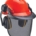 Ecost customer return Einhell Foresty Helmet with Ear Defender and Face Mask