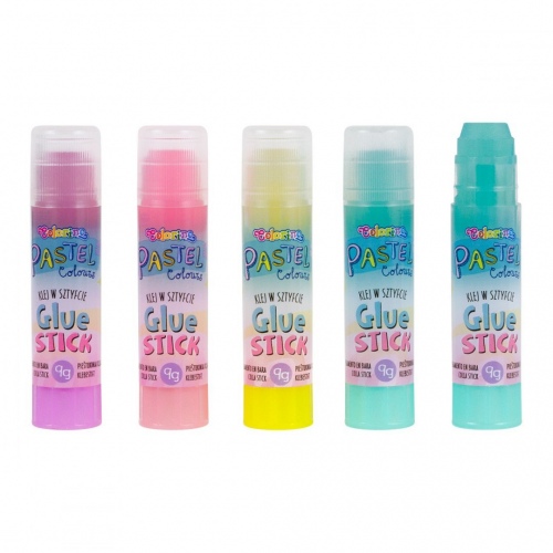 Colorino läbipaistev pastelne liimipulk 9g,