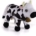 Ecost Customer Return LA GRANJA DE ZENON Zenon Farm - Musical Cow Lola, DX Plush 20 cm Black White