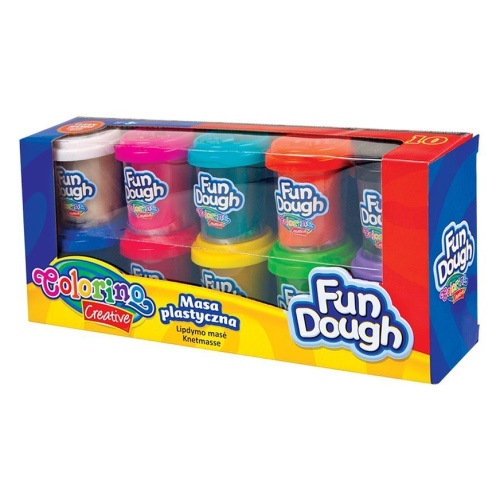 Colorino Creative plastiliini mass, 10 värvi