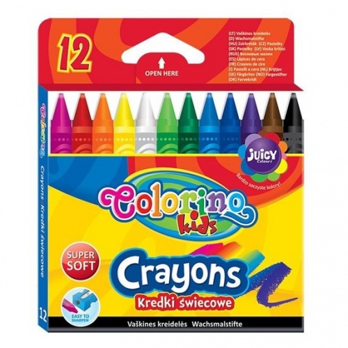 Colorino Kids rasvakriidid,12 värvi