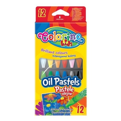 Colorino Kids õlipastellid,12 värvi