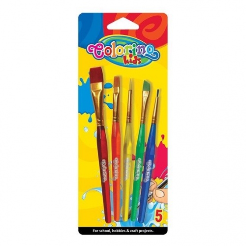 Colorino Kids Acrylic pintslid 5 tk