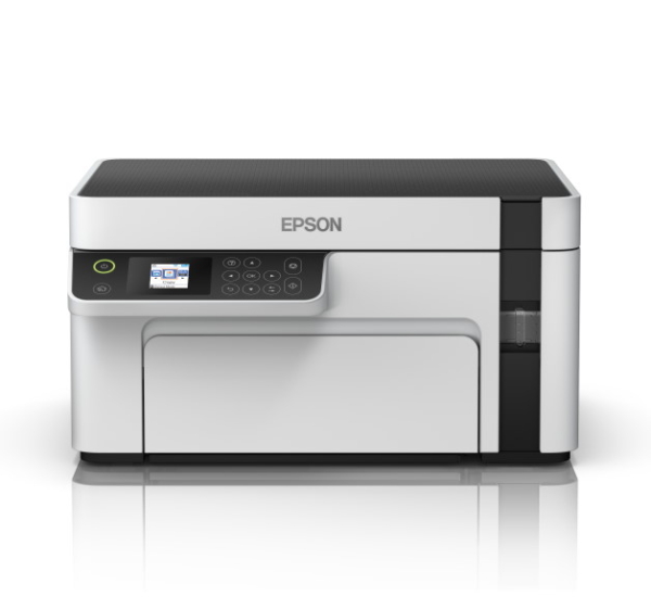 Printer Epson MFP EcoTank M2120, Must / Valge trükk, dokumendisöötjaga, USB, ülisuure Musta tindiga, Valge korpusega