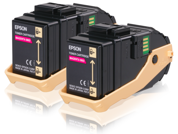 Tooner Epson AcuLaser C9300 Magenta (2 x 7500 lk) - topeltpakk