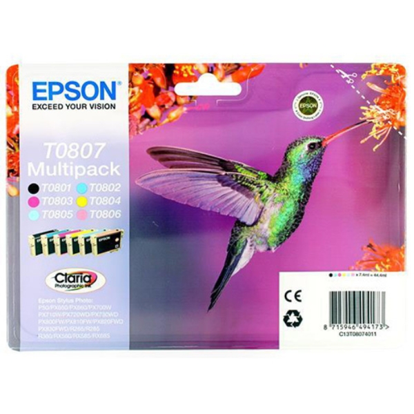 Tint Epson Stylus Photo R265 / 360 / RX560 MULTIPACK (6 x 7,4 ml)