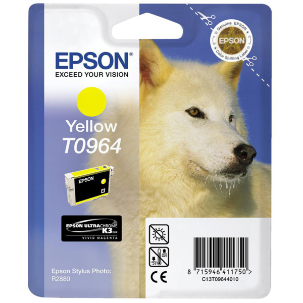 Tint Epson PHOTO R2880 Kollane (11,4 ml)