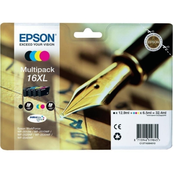 Tint Epson WF2010 / 2510 / 2520 / 2530 / 2540 KOMPL (NO16XL)