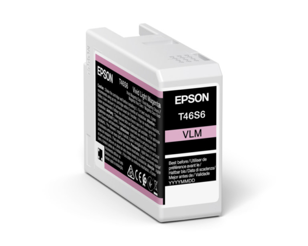 Tint Epson SureColor SC-P700 T46S6 UltraChrome Pro 10 Vivid Hele Magenta (25 ml)