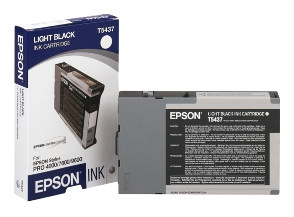 Tint Epson PRO 4000 / 7600 / 9600 Hele Must T543700 (110 ml)