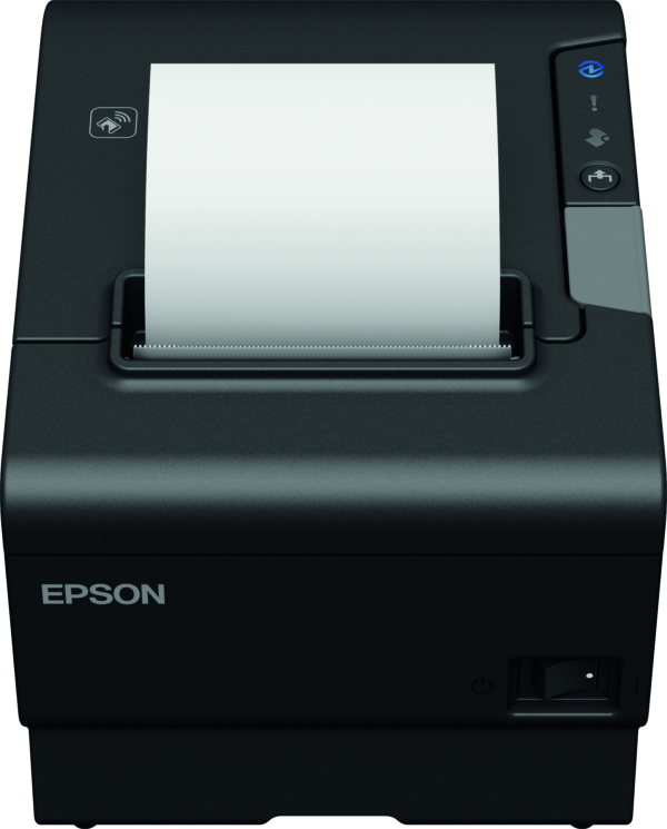 Epson TM-T88VI (112): Serial, USB, Ethernet, summeriga, PS, musta värvi