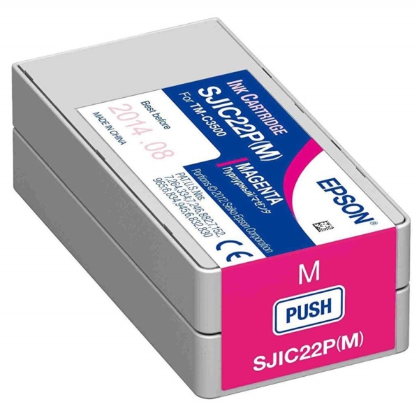 Tint Epson ColorWorks C3500 (Magenta) SJIC22P(M)