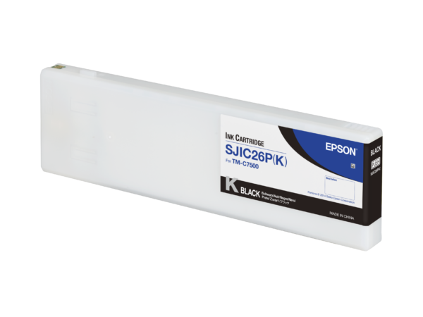 Tindikasset Epson ColorWorks C7500 (Must) SJIC26P(K)
