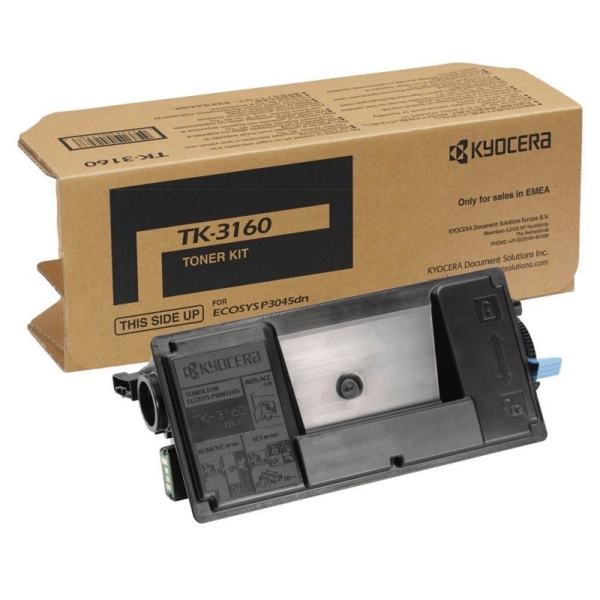 Tooner Kyocera TK-3160 (12 500 lehte) - ECOSYS P3045n/P3050dn/P3055dn/P3060dn/P3145dn