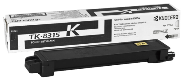 Tooner Kyocera TK-8315K must (12 000 lehte) - TASKalfa 2550ci