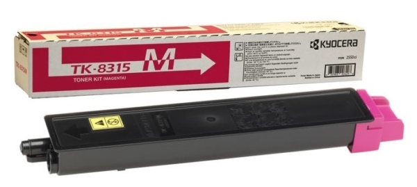 Tooner Kyocera TK-8315M magenta (6 000 lehte) - TASKalfa 2550ci