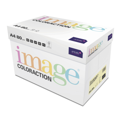 Koopiapaber Image Coloraction, 80gsm, A4, Desert / Pale Yellow, 500 l/pk.#1619041 - Image 2