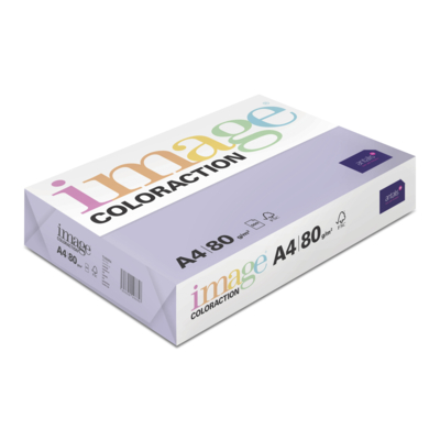 Koopiapaber Image Coloraction, 80gsm, A4, Tundra / Mid Lilac, 500 l/pk.#1619251
