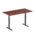 Adjustable Height Table Up Up Bjorn Black, Table top M Dark Walnut