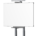 Mobile motorized 88 inch projection white board system for Epson interactive short throw projectors