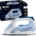 Ecost Customer Return, Imetec Titanox K109 Steam Iron Stainless Steel Plate 0.23 L 2000 W White/Blue