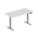 Adjustable Height Table Up Up Thor Gray, Table top L White