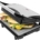 Ecost Customer Return, Panini Grill, Electric Grill, Iron And Toasted Sandwich Maker Stone-Coated Ro