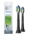 Philips Sonicare W2 Optimal White HX6062/13 Sonic Toothbrush heads, Black